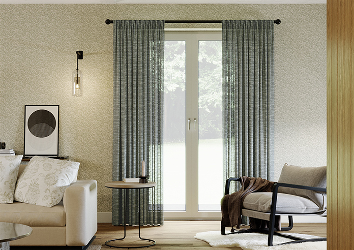 Tucson Voile, Mercury - Made to Measure Curtains - Image 3